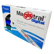 Marcador Magistral Digital Pizarrón Blanco Colores Surtidos Estuche C/4 Pzas - Vista 3