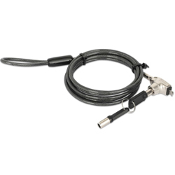 Candado Laptop MANHATTAN Nano llave 1.8mts gris - Vista 9