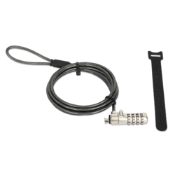 Candado Manhattan Laptop Nano combinacion 1.8mts gris - Vista 7