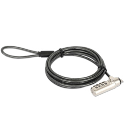Candado Manhattan Laptop Nano combinacion 1.8mts gris - Vista 9