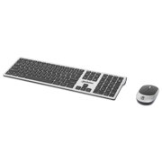 Teclado y Mouse Manhattan Optico Inalambrico 2.4G Negro combo - Vista 4