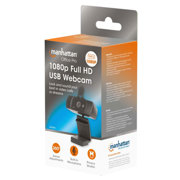 Camara Web Manhattan Full HD USB Rotacion 360 Negra - Vista 5