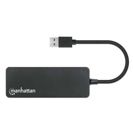Hub USB Manhattan con 7 puertos USB-A 3.2 - MAS RECIO