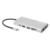 Docking Manhattan USB-C para Triple Monitor HDMI/USB-C/PD/SD/micro SD - Vista 10