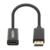Adaptador Manhattan DisplayPort-M a HDMI-H 4K-60Hz Color Negro - Vista 3