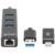 Adaptador de Red Manhattan USB A/C con Hub V3 Color Negro - Vista 11