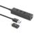 Adaptador de Red Manhattan USB A/C con Hub V3 Color Negro - Vista 3