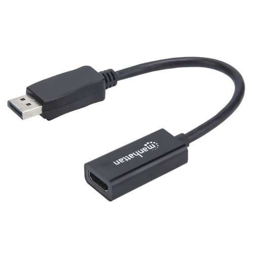 Adaptador manhattan displayport m a hdmi h cable 15cm 1080p