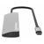 Docking USB-C Manhattan 7 puertos HDMI 2xUSB-A USB-C Datos PD Lector - Vista 5