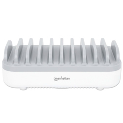 Estacion de carga MANHATTAN USB-C/USB-A 10 disp 120W - Vista 6