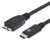 Cable Manhattan USB-C V3.1 C-Micro B 1m Color Negro - Vista 2