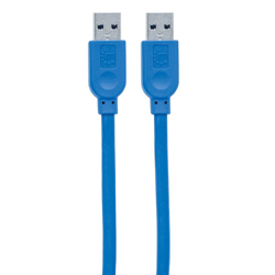 Cable USB MANHATTAN V3.2 A-A  1.8M Azul 5 Gbps - Vista 3