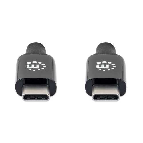 Cable USB-C MANHATTAN V3.2 C-C  3.0M 10Gbps 60W - Vista 2