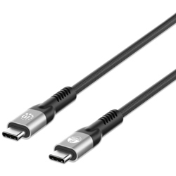 Cable Manhattan USB-C V4 Thunderbolt4 C-C 1.0M 8K 2 - Vista 8
