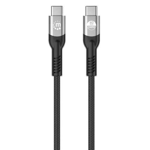 Cable manhattan usb-c v4 thunderbolt4 c-c 1.0m 8k 2