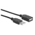Cable Manhattan USB V2.0 Ext Tipo A  0.9M Negro - Vista 4