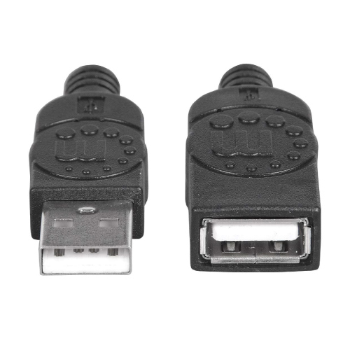 Cable Manhattan USB V2.0 Ext Tipo A  0.9M Negro - Vista 9