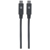 Cable Manhattan USB-C V3.2 C-C  1.0M 10Gbps 100W 5