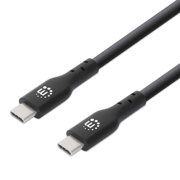 Cable Manhattan USB-C V2.0 C-C 100W 2.0M 480Mbps - Vista 3