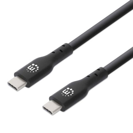 Cable manhattan usb-c v2.0 c-c 100w 2.0m 480mbps