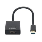 Adaptador Manhattan USB 3.2 Gen 1 Tipo-A Macho a HDMI Hembra 1080p Color Negro - Vista 5