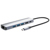 Estacion Docking USB-C  MANHATTAN con Hub 6 en 1 - Vista 2
