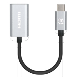 Convertidor Manhattan USB-C a HDMI 4K@60Hz - Vista 8