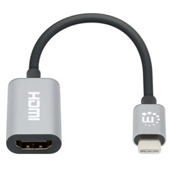 Convertidor Manhattan USB-C a HDMI 4K@60Hz - Vista 6