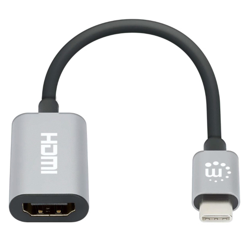 Convertidor manhattan usb-c a hdmi 4k@60hz