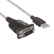 Convertidor USB Manhattan a Serial DB9 0.4m Chip FTDI FT232 - Vista 6