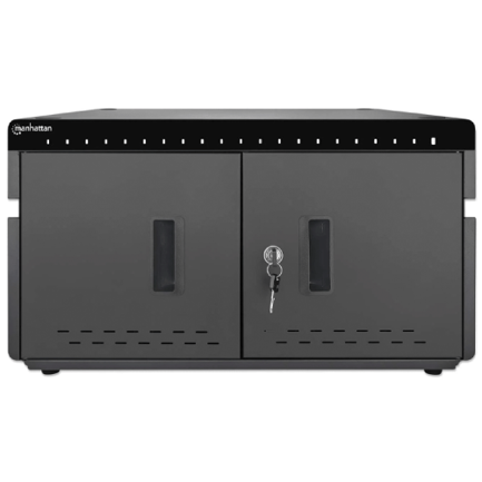Gabinete de carga manhattan de 20 puertos usb-c 10.2 pulgadas 360w