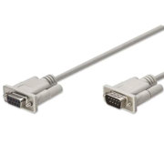 Cable Serial Manhattan DB9 M-H 3.0M - Vista 3