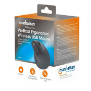 Mouse Optico Manhattan Inalambrico Vertical 2.4G - Vista 6