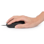 Mouse óptico Manhattan estándar USB color negro - Vista 9
