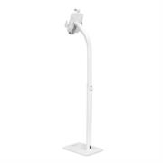 Soporte de Suelo Manhattan Antirrobo para Tablet/iPad 7.9" a 11" Altura 790 a 1190mm Color Blanco - Vista 14