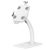 Soporte de Suelo Manhattan Antirrobo para Tablet/iPad 7.9" a 11" Color Blanco - Vista 9