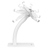 Soporte de Suelo Manhattan Antirrobo para Tablet/iPad 7.9" a 11" Color Blanco - Vista 11