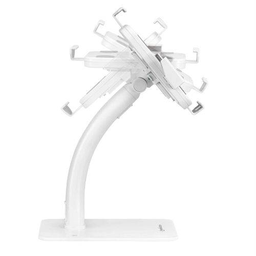 Soporte de Suelo Manhattan Antirrobo para Tablet/iPad 7.9" a 11" Color Blanco 4