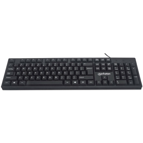 Teclado manhattan mx usb cableado