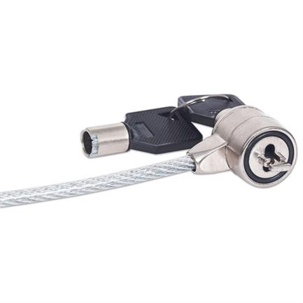 Candado manhattan seguridad laptop 1.4m c/llave