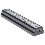 Hub Manhattan USB 2.0 Alta Velocidad 10 Puertos C/Fuente - Vista 5