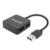 Mini Hub Manhattan USB 3.0 Alta Velocidad 4 Puertos Color Negro - Vista 2