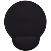 Mouse Pad Manhattan Tipo Gel C/Descansa Muñecas Color Negro - Vista 4