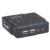 Switch KVM Manhattan Compacto 2 Puertos Desktop USB 2:1 Cables+Audio Color Negro - Vista 2