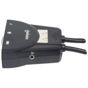 Mini Switch KVM Manhattan 2 Puertos USB 2:1 Cables+Audio Color Negro - Vista 6