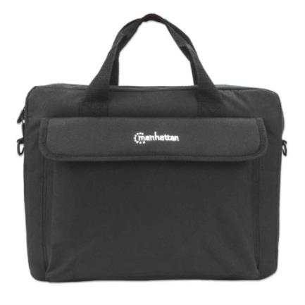 Malet&iacute;n manhattan london para laptop 14.1" color negro