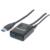 Hub Manhattan USB 3.0 Súper Velocidad 4 Puertos Color Negro - Vista 8