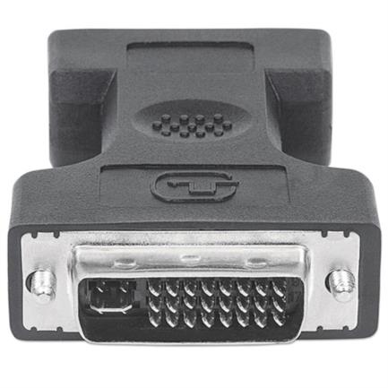Adaptador manhattan dvi-a&d hd15h 29m color negro