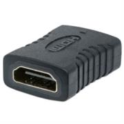 Cople Manhattan HDMI A H-H Conexión Recta Color Negro - Vista 7