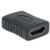 Cople Manhattan HDMI A H-H Conexión Recta Color Negro - Vista 2